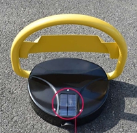 Verrou de stationnement de voiture intelligent à commande à distance ultrasonique automatique avec application Bluetooth pour -11BU 2000KG
