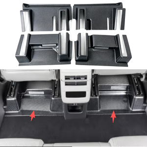 Plaques anti-coup de pied pour aérateurs sous les sièges pour BYD Leopard 7 Ti7, protection anti-rayures pour sorties d'air arrière en ABS, accessoires intérieurs - Product Image 3