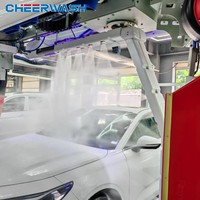 Système de lavage de voitures robotisé, conception de station de lavage automatique, machine de lavage de voitures automatisée
