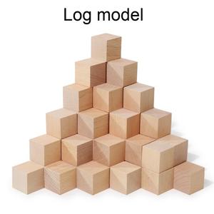 Giá Tốt Nhất 50Pcs 2.5Cm Màu Gỗ Log Cube Khối Xây Dựng Thiết Lập Giáo Dục Học Tập Mô Hình Đồ Chơi Cho Trẻ Em Để Chơi - Product Image 5