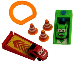 Bump Và Đi Đồ Chơi Mini Launcher Xe Đồ Chơi Set Với Racing Xe Đẩy Launcher Giáo Dục Tốc Độ Xe Chơi Set Cho Bé Trai Và Cô Gái - Product Image 3