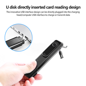 Mini Telecamera Clip-on 1080P, Registratore Video Portatile FHD per Ciclismo, Escursionismo, Corsa, Piccola Action <span class=keywords><strong>Cam</strong></span> con Funzione Foto e Video - Product Image 2