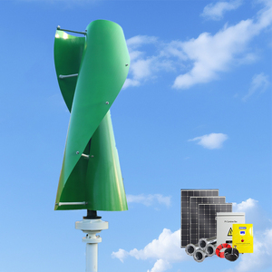 Generador Eólico de 5KW, 15KW, 20KW a Precio de Fábrica, Paneles Solares, Energía Híbrida de 10KW para Uso Doméstico, Aspas de FRP R&X, Turbina Eólica Vertical R&X-SV - Product Image 1