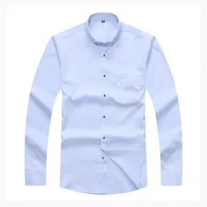 Aangepaste Patroon Business Casual Formele Custom Pent Mannen Shirts