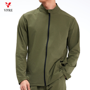 Logo personalizzato invernale da corsa ad asciugatura rapida per felpa a salve da palestra set di <span class=keywords><strong>collant</strong></span> da Fitness con cerniera tute da <span class=keywords><strong>uomo</strong></span> D42181 - Product Image 1