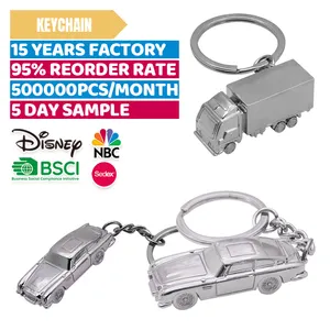 Factory Price Promotion Custom Metal 3D Key Chain Boy Men Backpack Pendant Metal Car Accessories Design Key Holder