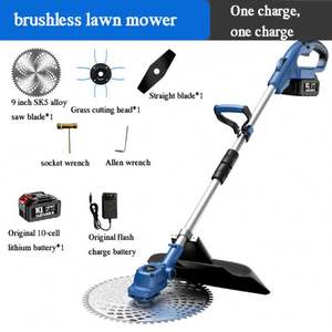 Desbrozadora Eléctrica con Cable, Cortadora de Césped, Recortadora de Hilo Eléctrica para Jardinería - Product Image 3