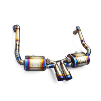 Sistema de Escape Catback Valvetronic de Aleación de Titanio para Porsche 718 2.0T 2.5T 2017-2023, Silenciador de Alto Rendimiento, Ajuste Perfecto 1:1