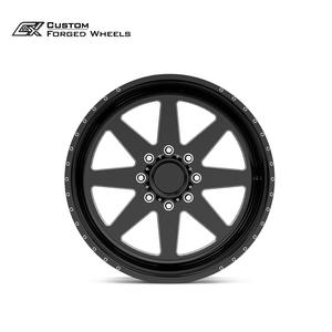 Roue simple en aluminium forgé pour camion lourd, personnalisée OEM & ODM, fraisée brillante, 20 26 pouces, 8x180, application tout-terrain SRW - Product Image 2
