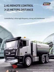 1/24 RC <span class=keywords><strong>remorque</strong></span> camion <span class=keywords><strong>tracteur</strong></span> 2.4GHz télécommande Construction radiocommande à plat RC camion jouet - Product Image 6