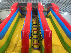 Grand <span class=keywords><strong>trampoline</strong></span> gonflable professionnel de glissière de jungle de château de PVC pour l'utilisation de parc d'enfants dans des <span class=keywords><strong>occasions</strong></span> éducatives d'école de jardin - Product Image 3