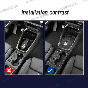 Accessoires d'intérieur de voiture en fibre de carbone pour audi a3 8y 2021 2022 siège de panneau de vitesse ajuster couverture de <span class=keywords><strong>volant</strong></span> kits de style automatique évent - Product Image 2