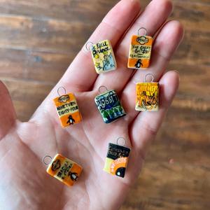 Vase de simulation 3D créatif, <span class=keywords><strong>sac</strong></span> à snack, chips de pommes de terre, pain, pendentif <span class=keywords><strong>banane</strong></span>, breloque en acier inoxydable pour bijoux à bricoler soi-même, accessoires - Product Image 3