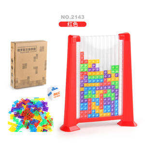 Jeu de construction 3D Tangram en plastique, blocs empilables, jouets cubes pour enfants, jouet de modélisation pour la pensée spatiale - Product Image 5