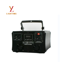 Projecteur laser RVB pleine couleur à 4 têtes en alliage d'aluminium avec moteur pas à pas, DMX512 4 canaux, son automatique, maître-esclave, pour scène, garantie 2 ans