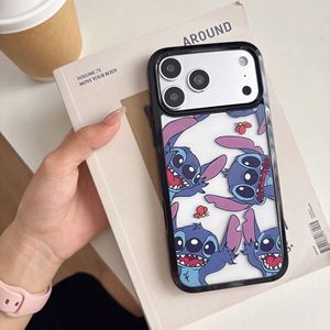 Coque iPhone Stitch Adorable - Design en Acrylique Durable pour iPhone 11 12 13 14 15 16 17 Pro Max <span class=keywords><strong>Plus</strong></span> - Product Image 4