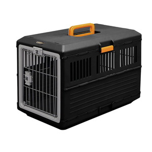 Folding Transport Box Cage Transport Cage 2 Doors For Dogs And Cats
