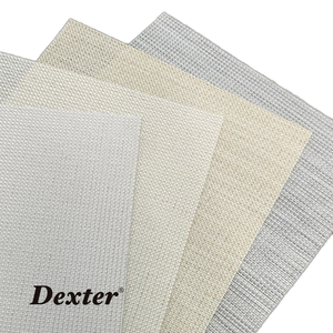 Tela con Rodillo de Cuerda Incorporado en 4 Colores, con Técnica Lisa y Función Ignífuga para Decoración de Ventanas Francesas - Product Image 1