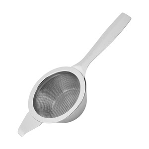 <span class=keywords><strong>Passoire</strong></span> à thé en acier inoxydable, filtre à mailles fines avec long manche, infuseur à thé et café, outil de filtration en acier inoxydable - Product Image 6