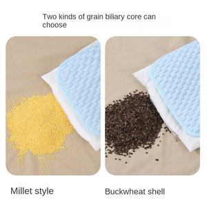 बेबी बादल गर्मियों में सांस लेने योग्य गर्म बर्फ बेड़ की सेटिंग बच्चों के लिए तकिया - Product Image 3