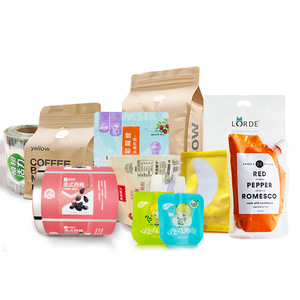 Custodia per beccuccio in plastica Mylar Doypack con ugello per essenze a Base di <span class=keywords><strong>caffè</strong></span> bevande a forma di frutta - Product Image 1