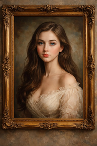 Peinture à l'huile à partir de <span class=keywords><strong>photo</strong></span>, portrait peint à la main, <span class=keywords><strong>effet</strong></span> peinture à l'huile, portrait féminin personnalisé, cadeau pour elle, cadeau d'anniversaire - Product Image 6
