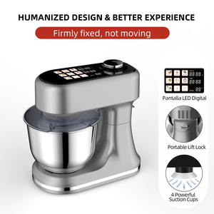 Cheftronic B03P 1500W 5L Food <b>Mixer</b> 12 Speed Stand for Cake <b>Bread</b> Dough and 5L Stand <b>Mixer</b> - Product Image 4
