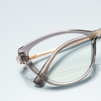 Nuevo Marco Óptico TR para Mujer, de Alta Calidad, Anti Luz Azul, Venta al por Mayor, Marco de Gafas de Ojo de Gato, a la Moda