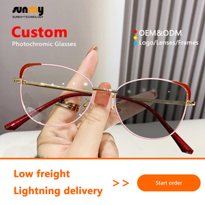 Vente en gros de montures de <span class=keywords><strong>lunettes</strong></span> de soleil tendance pour femmes, <span class=keywords><strong>lunettes</strong></span> photochromiques personnalisées, <span class=keywords><strong>lunettes</strong></span> <span class=keywords><strong>anti</strong></span>-lumière <span class=keywords><strong>bleue</strong></span> - Product Image 2