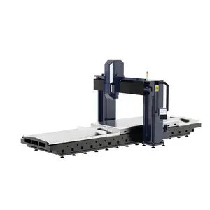 High precision multi-task table moving gantry machining center for Russia market