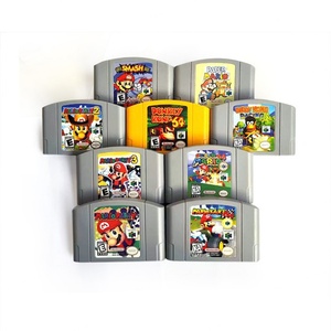 Cartouche de jeu vidéo Super Mario Series Donkey Kong 64 Kart64 Party 1 2 3 Paper Super Smash Bros pour N64 - Product Image 2