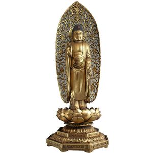 Statue de bouddha en bois, artisanat chinois en bois, vente sur pieds, - Product Image 2