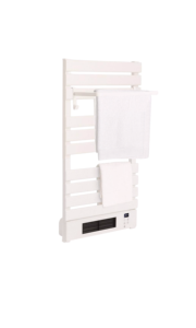 Sèche-serviettes chauffant <span class=keywords><strong>avec</strong></span> ventilateur, construction métallique, 2000W, protection contre la surchauffe, fixation murale - Product Image 4