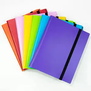 Hete Verkoop 9 Zakken 360 Stukken Gelaste Binnenpagina 'S Elastische Band Kaartboek Pp Transparant Lychee Kaart Album