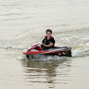 KUPAO 72V114Ah Water <strong>Jets</strong> Ternary Lithium <strong>Electric</strong> Karting Boat for Adult 15kw High Performance Commercial 40 km/h Kart Board - Product Image 2