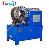 Machine de sertissage de flexibles semi-automatique hydraulique en acier inoxydable pour raccords en caoutchouc, vente en gros