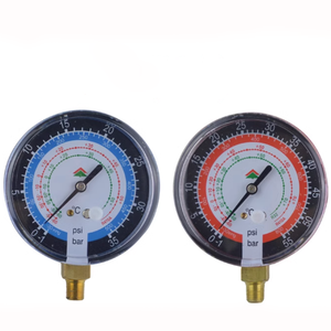 Tête de jauge de collecteur d'air pour climatiseur 68mm 1/4 raccord mâle évasé pour R22 134A 404A Ect - Product Image 1