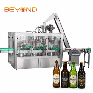 Máquina de Llenado de Bebidas Carbonatadas en Botellas de Vidrio para Plantas de Cervecería Artesanal - Product Image 1