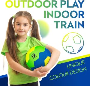 OEM Tùy Chỉnh Im Lặng Bóng Đá Bóng Tiếng Ồn-Miễn Phí Bọt Mềm Mại Và An Toàn Bóng Đá Cho Trẻ Em Trong Nhà Nhà Bền Yên Tĩnh Chơi Đồ Chơi - Product Image 3