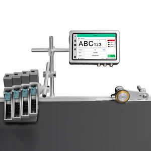 Imprimante à jet d'encre TIJ en ligne 300 m/min, haute qualité, étiquetage, logo, date, numéro de lot, codage sur bouteille en plastique, boîte en métal, boîte en carton - Product Image 6