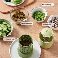 Handmatige saladecentrifuge, draagbare groentewasser & -droger