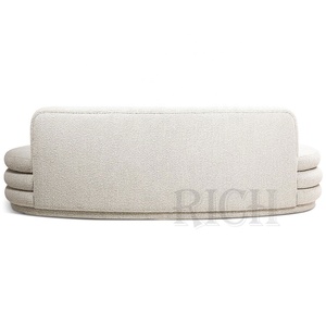 Mobili per Salotto Moderni, Grande Divano Curvo Moderno, Set di <span class=keywords><strong>Divani</strong></span> <span class=keywords><strong>e</strong></span> Poltrone Lunghe Curve, Divano ad Arco Minimalista Italiano - Product Image 3