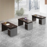 Meubles de bureau de haute qualité, table de bureau en bois pour un seul employé, design moderne et simple, bureau d'ordinateur avec tiroir de rangement