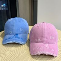 Casquette de baseball délavée et vieillie, ajustable, style Dad Hat, avec logo brodé, décontractée, protection solaire unisexe