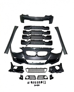 Kit carrosserie M Tech de haute qualité pour <span class=keywords><strong>BMW</strong></span> Série <span class=keywords><strong>1</strong></span> F20 2012-2014 Nouveau pare-chocs avant et arrière en plastique PP - Product Image 2