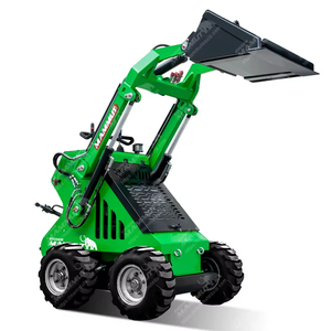 Broyeur de souches à faible consommation de carburant chinois, mini chargeuse sur pneus de 300 kg, moteur <span class=keywords><strong>Honda</strong></span>, pompe <span class=keywords><strong>hydrostatique</strong></span>, boîte de vitesses - Product Image 1