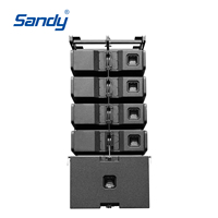 Sandy J10M Enceinte Line Array bidirectionnelle double 10 pouces étanche pour scène de performance en extérieur