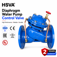 Vanne de commande de pompe à eau à diaphragme HSVA pour système d'alimentation en eau municipale et système de protection incendie DN50-DN600, vanne de commande hydraulique