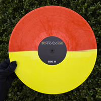 Presse personnalisée de haute qualité Splatter Split Mixed Color Vinyl LP Records Maker Disc Replication Duplication Toutes les solutions d'emballage