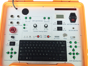 WITSON 500m Deep Underwater Borehole Well Inspection Dual <strong>Camera</strong> <strong>System</strong> With Automatic Wiring Winch - Product Image 5